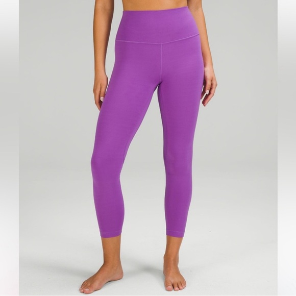 lululemon Align™ High-Rise Pant 25" size 2 moonlight magenta purple HR legging - Picture 1 of 5